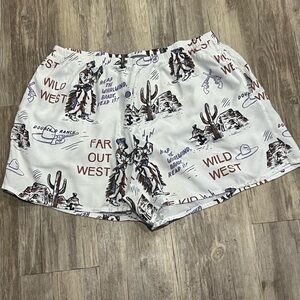 Double D Ranch lounge shorts- size M